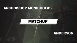 Matchup: Archbishop vs. Anderson  2016