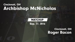 Matchup: Archbishop vs. Roger Bacon  2016