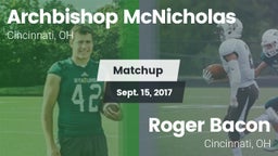 Matchup: Archbishop vs. Roger Bacon  2017