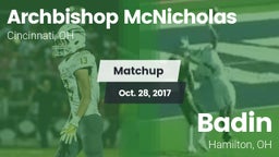 Matchup: Archbishop vs. Badin  2017