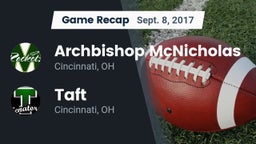 Recap: Archbishop McNicholas  vs. Taft  2017