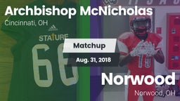Matchup: Archbishop vs. Norwood  2018