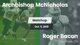 Matchup: Archbishop vs. Roger Bacon  2018