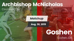 Matchup: Archbishop vs. Goshen  2019
