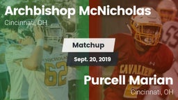 Matchup: Archbishop vs. Purcell Marian  2019