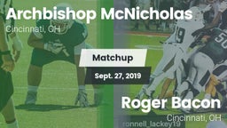 Matchup: Archbishop vs. Roger Bacon  2019