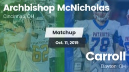 Matchup: Archbishop vs. Carroll  2019