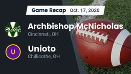 Recap: Archbishop McNicholas  vs. Unioto  2020