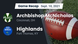 Recap: Archbishop McNicholas  vs. Highlands  2021