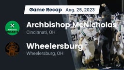 Recap: Archbishop McNicholas  vs. Wheelersburg  2023