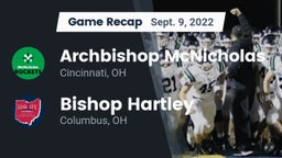 Recap: Archbishop McNicholas  vs. Bishop Hartley  2022