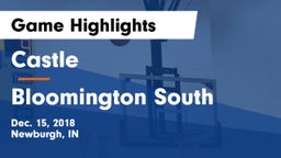 Castle  vs Bloomington South  Game Highlights - Dec. 15, 2018