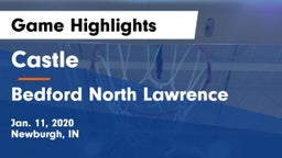 Castle  vs Bedford North Lawrence  Game Highlights - Jan. 11, 2020