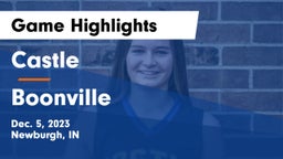 Castle  vs Boonville  Game Highlights - Dec. 5, 2023