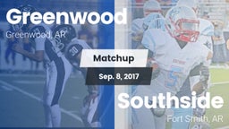 Matchup: Greenwood High vs. Southside  2017