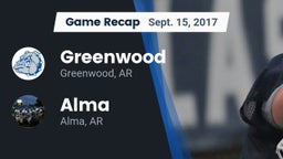 Recap: Greenwood  vs. Alma  2017