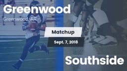 Matchup: Greenwood High vs. Southside 2018