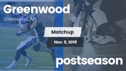 Matchup: Greenwood High vs. postseason 2018