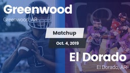 Matchup: Greenwood High vs. El Dorado  2019