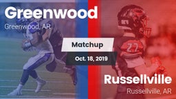 Matchup: Greenwood High vs. Russellville  2019