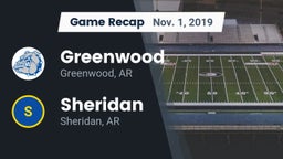 Recap: Greenwood  vs. Sheridan  2019