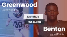 Matchup: Greenwood High vs. Benton  2020