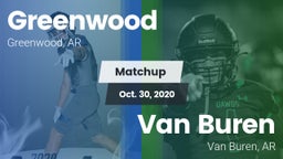Matchup: Greenwood High vs. Van Buren  2020