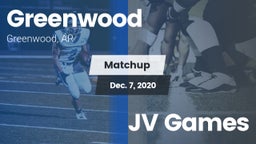 Matchup: Greenwood High vs. JV Games 2020
