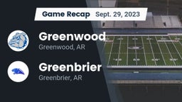 Recap: Greenwood  vs. Greenbrier  2023