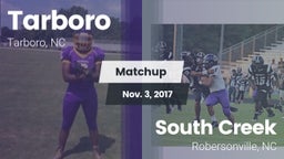 Matchup: Tarboro  vs. South Creek  2017