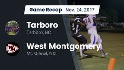 Recap: Tarboro  vs. West Montgomery  2017