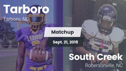 Matchup: Tarboro  vs. South Creek  2018