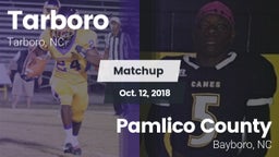 Matchup: Tarboro  vs. Pamlico County  2018