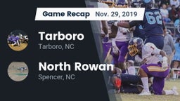 Recap: Tarboro  vs. North Rowan  2019