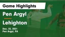 Pen Argyl  vs Lehighton  Game Highlights - Dec. 23, 2021
