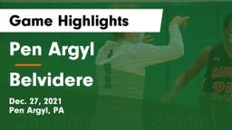 Pen Argyl  vs Belvidere  Game Highlights - Dec. 27, 2021