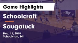 Schoolcraft vs Saugatuck  Game Highlights - Dec. 11, 2018