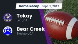 Recap: Tokay  vs. Bear Creek  2017