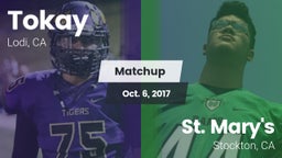 Matchup: Tokay  vs. St. Mary's  2017