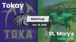 Matchup: Tokay  vs. St. Mary's  2018