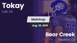 Matchup: Tokay  vs. Bear Creek  2019