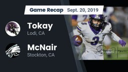 Recap: Tokay  vs. McNair  2019