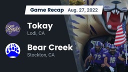 Recap: Tokay  vs. Bear Creek  2022