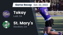 Recap: Tokay  vs. St. Mary's  2022