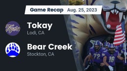 Recap: Tokay  vs. Bear Creek  2023