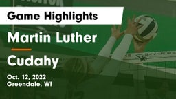Martin Luther  vs Cudahy Game Highlights - Oct. 12, 2022