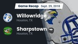 Recap: Willowridge  vs. Sharpstown  2018