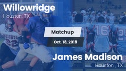 Matchup: Willowridge High vs. James Madison  2018