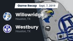 Recap: Willowridge  vs. Westbury  2019