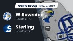 Recap: Willowridge  vs. Sterling  2019